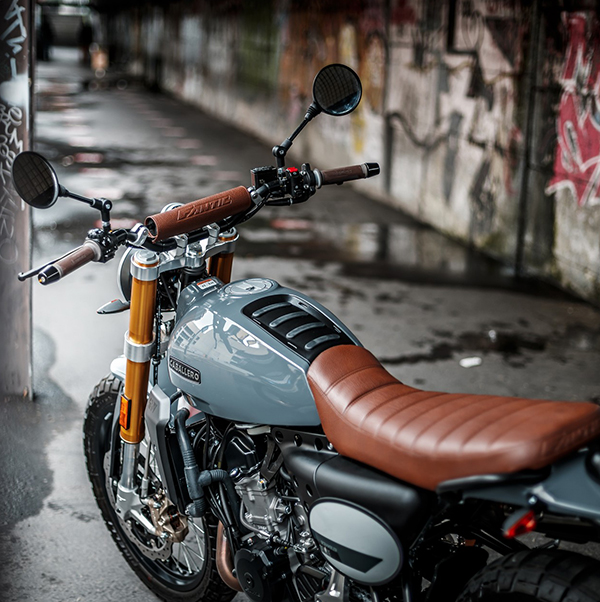 DESSUS FANTIC MOTOR CABALLERO 500 DELUXE - TRC MOTO 83 TOULON
