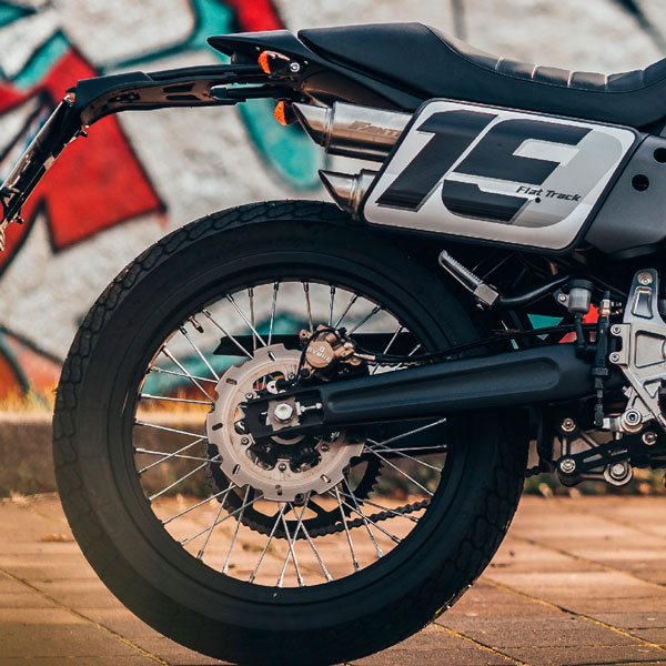 CABALLERO FLAT TRACK 125 ARRIERE