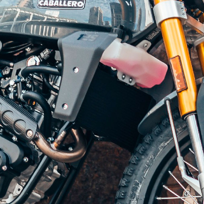 FANTIC MOTOR CABALLERO 125 DELUXE RADIATEUR