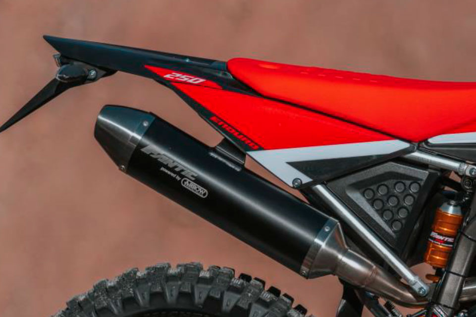 XEF 250 TRAIL ECHAPPEMENT